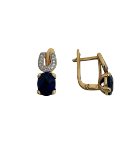 16457 Серьги (Au 585)