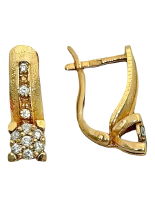 24381 Серьги (Au 585)