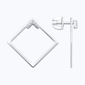 94-122-02380-1 Серьги (Ag 925)