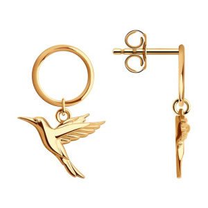 029822 Серьги (Au 585)