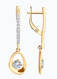 24149 Серьги (Au 585)