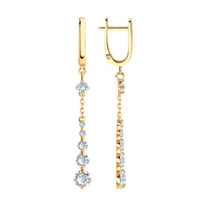 022953 Серьги (Au 585)