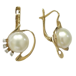 14690 Серьги (Au 585)