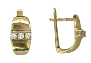 682 Серьги (Au 585)