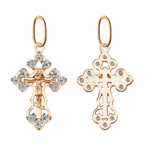 КрстЛАжМ01бцФз585 Подвеска (Au 585)