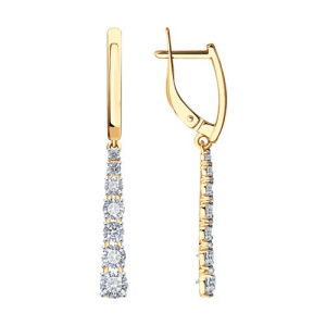 027490 Серьги (Au 585)