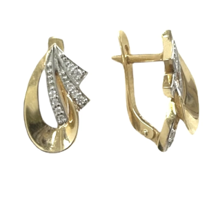 10834 Серьги (Au 585)