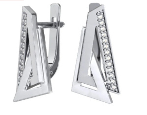 Серьги 0201954-00775 Ag 925