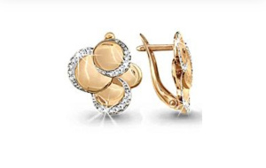 14552 Серьги (Au 585)