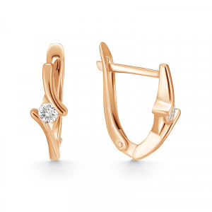 19285 Серьги (Au 585)