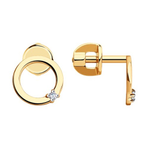 029499 Серьги (Au 585)