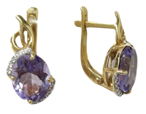 16681 Серьги (Au 585)