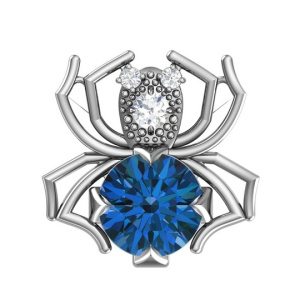 Брошь 2700089-04295 Ag 925