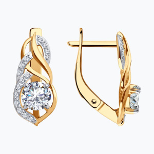 51-120-02191-1 Серьги (Au 585)