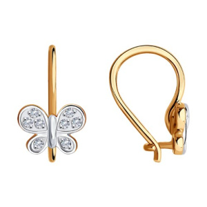 029787 Серьги (Au 585)