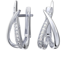 Серьги 0202211-00775 Ag 925