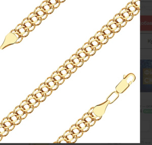 24300 Цепь (Au 585)