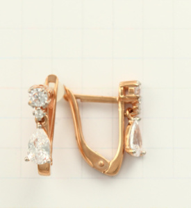 23688 Серьги (Au 585)