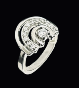 Кольцо "999,9" сер.925% 