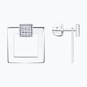 94-122-00017-1 Серьги (Ag 925)