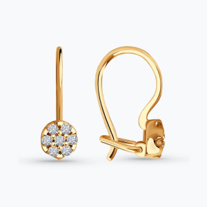 93020446 Серьги (Ag 925)