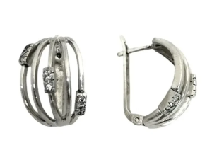 Серьги "Юмила" сер925%