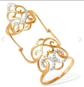 21358 Кольцо (Au 585)