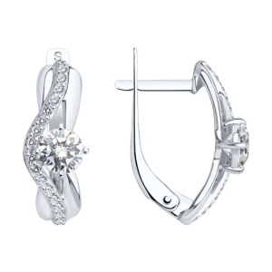 027122-3 Серьги (Au 585)