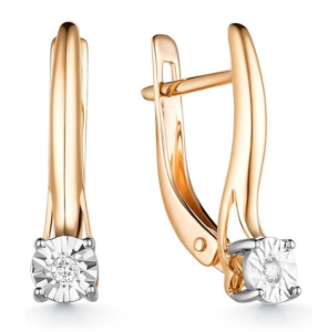 С546-120 Серьги (Au 585)