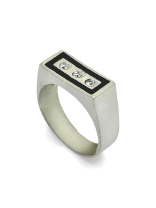 Кольцо м. "Самородок" сер925%