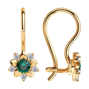 024790 Серьги (Au 585)