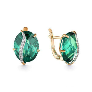 17572 Серьги (Au 585)