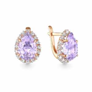 16702 Серьги (Au 585)